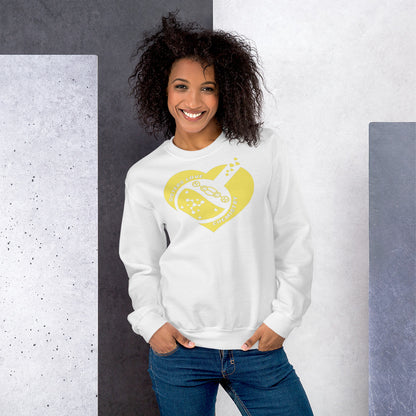 SLC logo navy blue& yellow - Unisex Sweatshirt